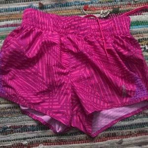 Reebok patterned athletic shorts.